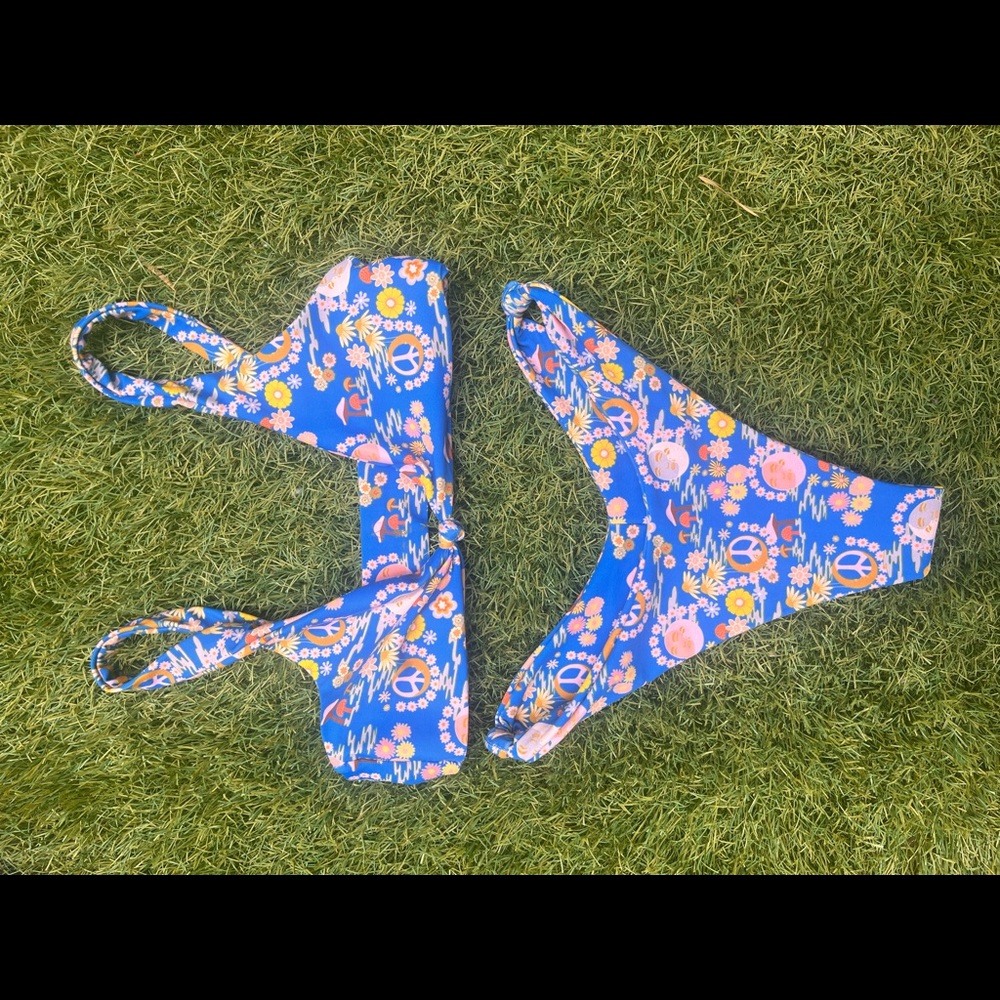 Skatie hippie print bikini